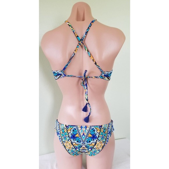 Bar III On the Monarchy high neck two piece bikini set size XS - Picture 5 of 5